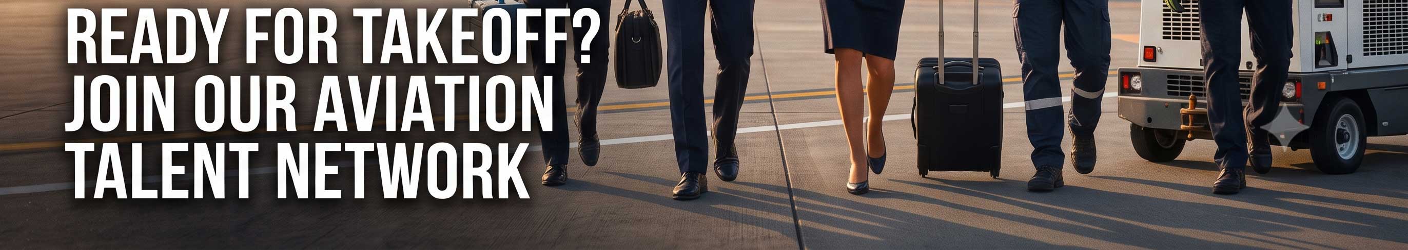 Ready for takeoff? Join our aviation talent network